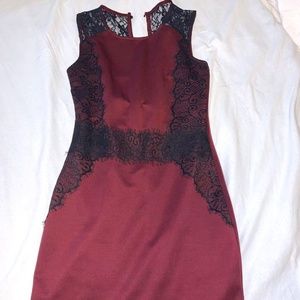 Burgundy Semi-Formal Dress